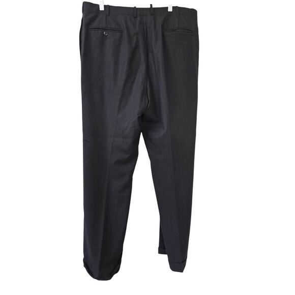 Jos. A. Bank‎ Men’s Dress Pants – Size 38x30, BlackPleated - Picture 2 of 9